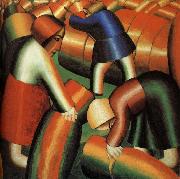 Kasimir Malevich Harvest Rye oil on canvas